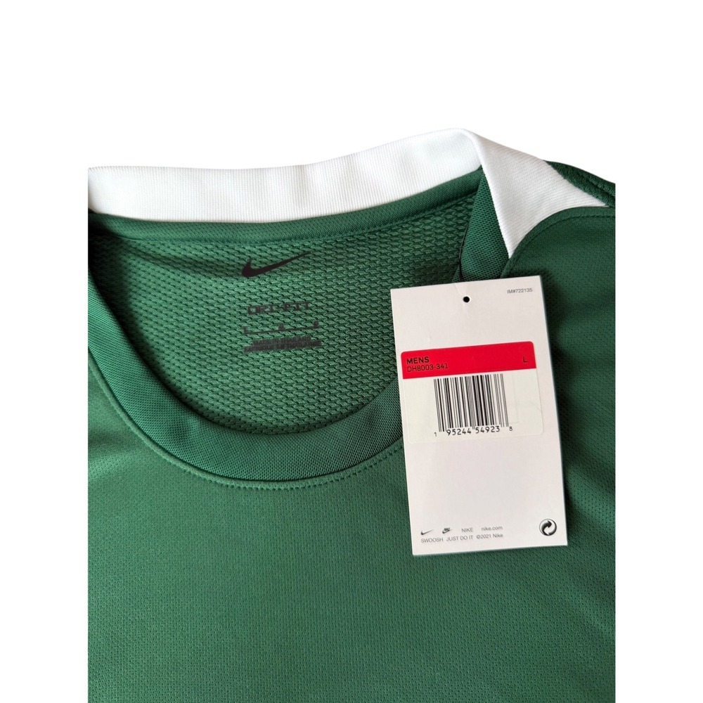 Nike Mens Dri-FIT Academy Soccer Jersey Green White DH8003-341 Large NWT - Picture 4 of 6